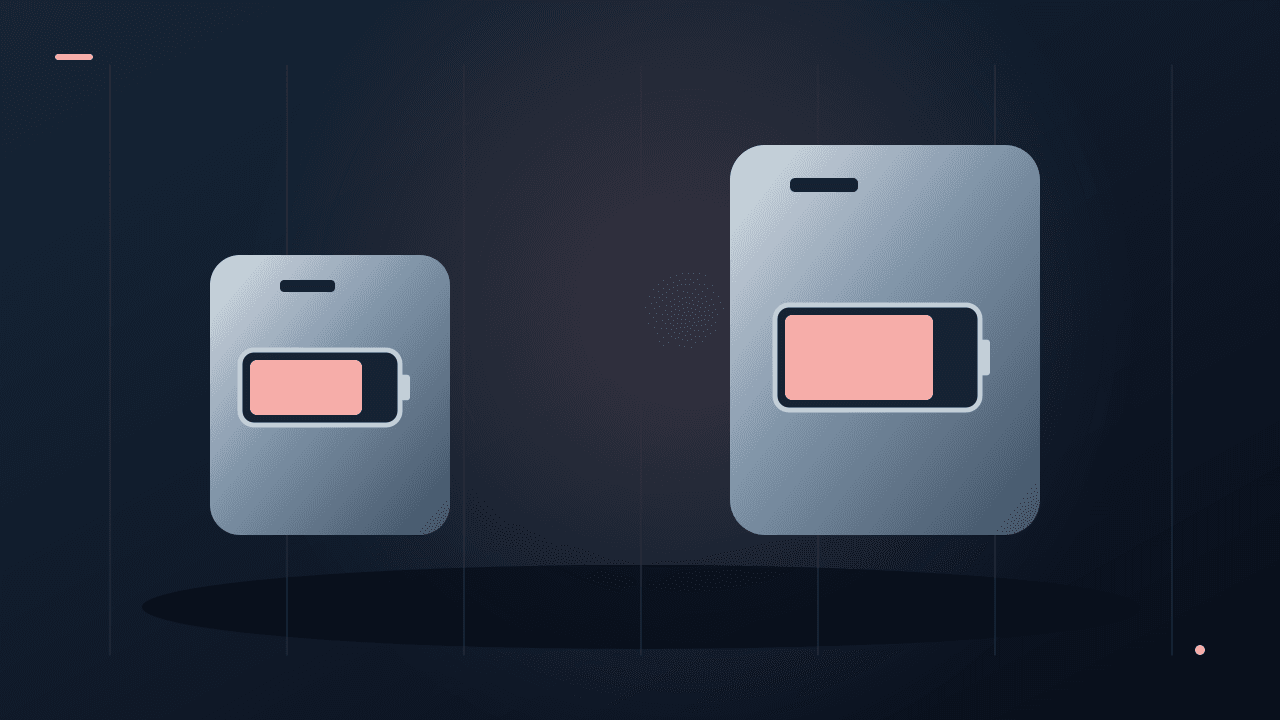 Original editorial illustration for 10,000 or 20,000mAh Power Bank? Work Out What You Need.