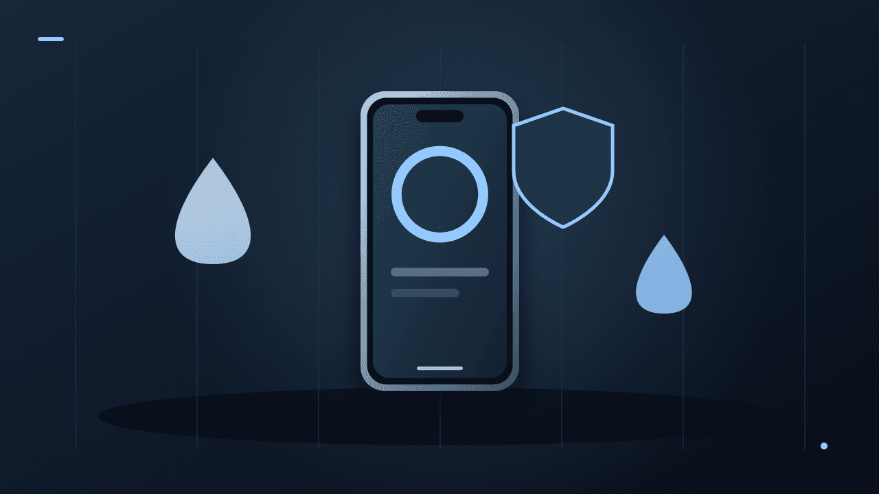 Original editorial illustration for IP67 vs IP68: What Phone Water Resistance Really Buys You.