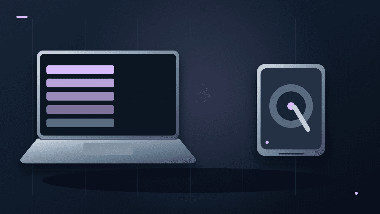 Original editorial illustration for 512GB or 1TB SSD? A Laptop Storage Buying Worksheet.