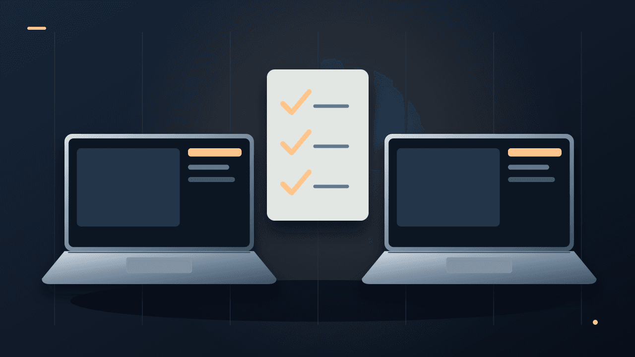 Original editorial illustration for MacBook or Windows Laptop for College? Start with Your Course.