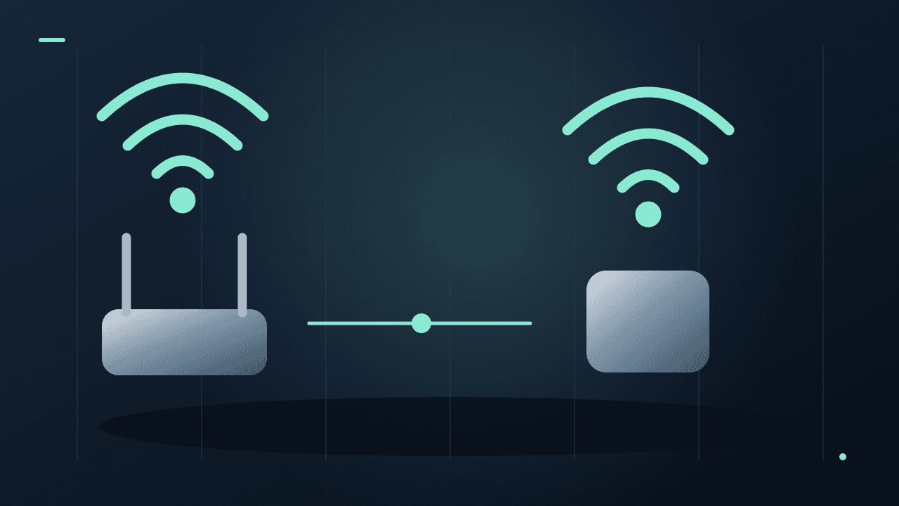 Original editorial illustration for Mesh Wi-Fi or a New Router? Diagnose the Dead Spot First.