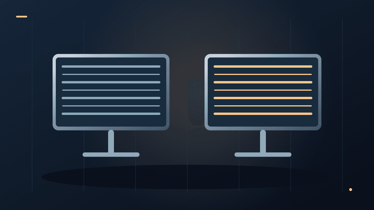 Original editorial illustration for 27-Inch 1440p or 4K Monitor? Choose for Text, Work and Games.